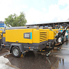 Компрессор Atlas Copco XAS 186. Дизельный, передвижной, компрессор Atlas Copco XAS 186 на шасси.