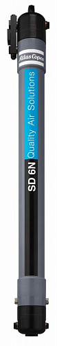 Atlas Copco SD 6P-10PC. Мембранные осушитель сжатого воздуха Atlas Copco SD 6P-10PC с фильтром предварительной очистки воздуха, для использования в интенсивных, тяжелых условиях.