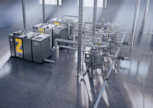 Atlas Copco ZE 4 Компрессор низкого давления Atlas Copco ZE 4.