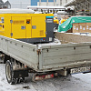 Компрессор Atlas Copco U 175. Дизельный передвижной компрессор малой мощности на раме Atlas Copco U 175.