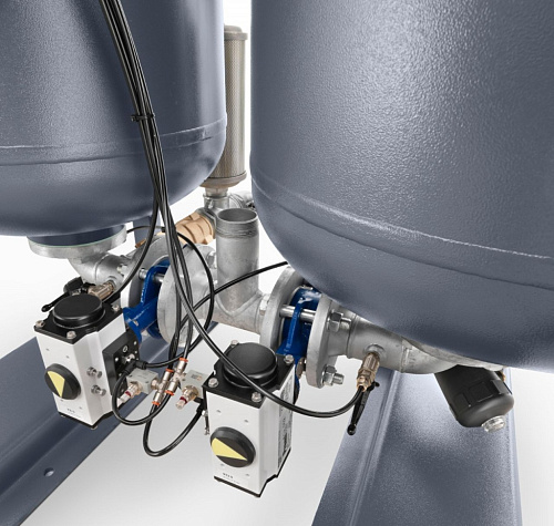 Осушитель Atlas Copco CD 550+. Адсорбционный осушитель сжатого воздуха Atlas Copco CD 550+ с холодной регенерацией. Используется для продувки только сжатый воздух, что уменьшает число электрических подключений.