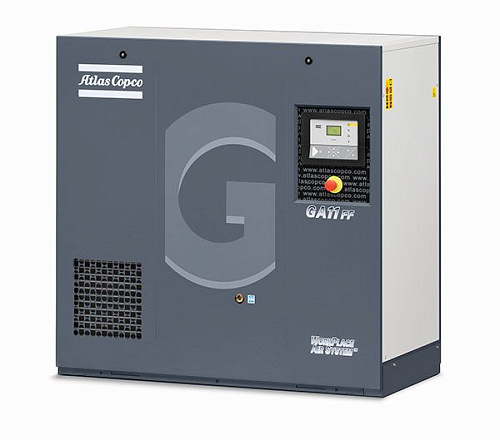 Atlas Copco компрессор GA11 13FF FM Atlas Copco компрессор GA11 13FF FM, винтовой, электрический, воздушный, маслозаполненный.