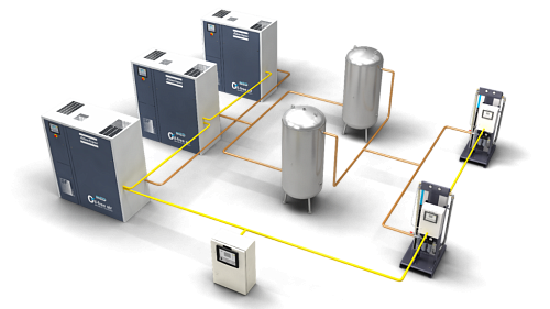 Atlas Copco компрессор SF8+ 8FF Multi Atlas Copco компрессор SF8+ 8FF Multi, спиральный, электрический, воздушный, безмасляный.