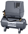Поршневой компрессор Atlas Copco LE2-10SE (3ph) Receiver Mounted (С кожухом).