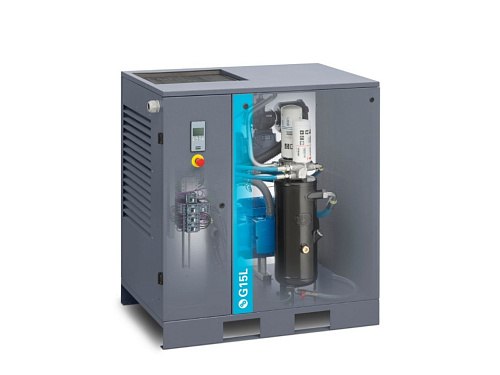 Компрессор Atlas Copco G15L 7,5FF Винтовой, воздушный, промышленный компрессор Atlas Copco G15L 7,5FF