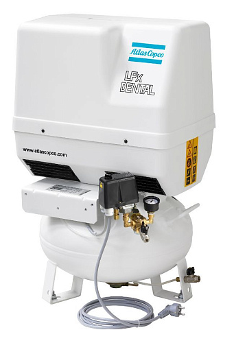 Поршневой компрессор Atlas Copco LFx 1.0 D (3PH) 24 мл. Поршневой, безмасляный компрессор Atlas Copco LFx 1.0 D (3PH) 50 мл.