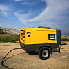 Компрессор Atlas Copco XAHS 500. Дизельный, передвижной, компрессор Atlas Copco XAHS 500 на шасси.
