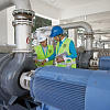 Воздуходувка Atlas Copco ZM 143. Многоступенчатая центробежная нагнетательная и вакуумная воздуходувка Atlas Copco ZM 143