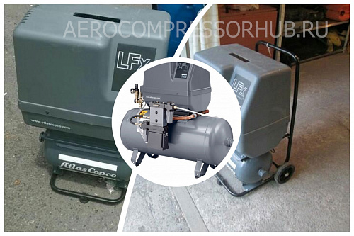 Поршневой компрессор Atlas Copco LFx 2 (3PH) Receiver Mounted 90 л. Поршневой, безмасляный компрессор Atlas Copco LFx 2 (3PH) Receiver Mounted 90 л.