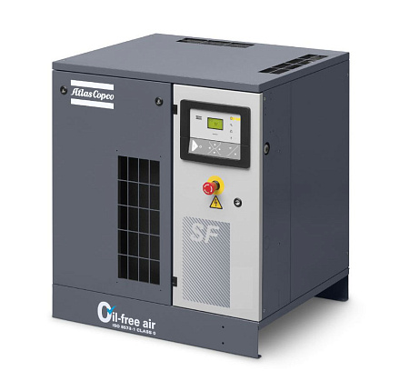 Atlas Copco компрессор SF4+ 8FF Monoblock с Eleknronikon Atlas Copco компрессор SF4+ 8FF Monoblock с Eleknronikon, спиральный, электрический, воздушный, безмасляный.