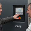 Atlas Copco ZR 45 - 8.6. Высокотехнологичный, безмасляный, воздушный промышленный компрессор Atlas Copco ZR 45 - 8.6.
