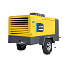 Компрессор Atlas Copco XAHS 500. Дизельный, передвижной, компрессор Atlas Copco XAHS 500 на шасси.