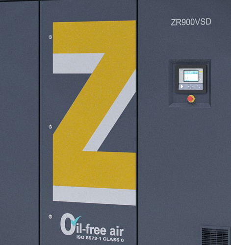 Atlas Copco ZR 900 VSD - 10.4. Высокотехнологичный, безмасляный, воздушный промышленный компрессор Atlas Copco ZR 900 VSD - 10.4.