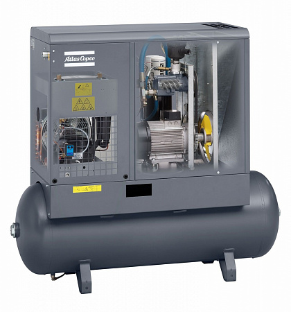 Atlas Copco GX2 10P Винтовой, маслосмазываемый компрессор с воздушным охлаждением Atlas Copco GX2 10P