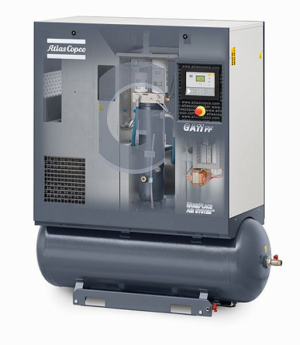 Atlas Copco компрессор GA11 13P Atlas Copco компрессор GA11 13P, винтовой, электрический, воздушный, маслозаполненный.