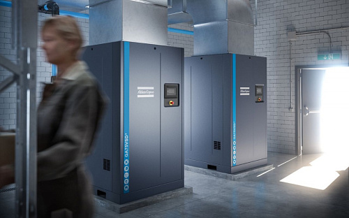 Atlas Copco компрессор GA37 VSD+ FF Atlas Copco компрессор GA37 VSD+ FF, винтовой, электрический, воздушный, маслозаполненный.