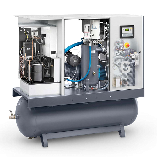 Atlas Copco компрессор GA15+ 10P CE Atlas Copco компрессор GA15+ 10P CE, винтовой, электрический, воздушный, маслозаполненный.