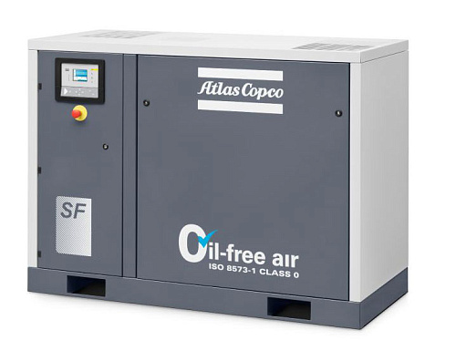 Atlas Copco компрессор SF17+ 8P Multi Atlas Copco компрессор SF17+ 8P Multi, спиральный, электрический, воздушный, безмасляный.