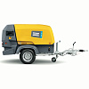 Компрессор Atlas Copco XAS 138. Дизельный, передвижной, компрессор Atlas Copco XAS 138 на шасси.