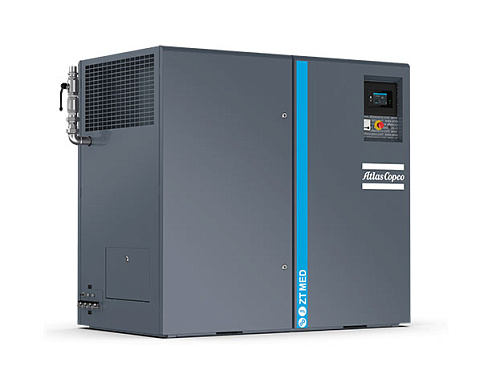 Atlas Copco ZT37 VSD MED Duplex. Ротационный, безмасляный, двухступенчатый, зубчатый компрессор Atlas Copco ZT37 VSD MED Duplex Air-cooled.