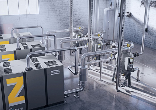 Atlas Copco ZE 4 Компрессор низкого давления Atlas Copco ZE 4.