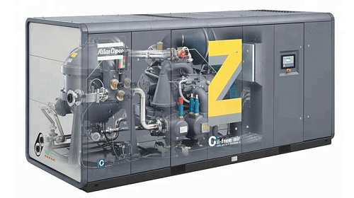Atlas Copco ZT 110 VSD - 10.4 Pack. Компрессор Atlas Copco ZT 110 VSD - 10.4 Pack с воздушным охлаждением.