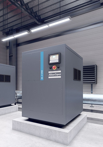 Воздуходувка Atlas Copco ZL 2 VSD 18 500. Безмасляная лопастная воздуходувка Atlas Copco ZL 2 VSD 18 500.
