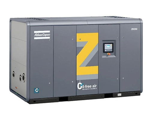 Atlas Copco ZR 250 - 7.5 Standart. Высокотехнологичный, безмасляный, воздушный промышленный компрессор Atlas Copco ZR 250 - 7.5 Standart.