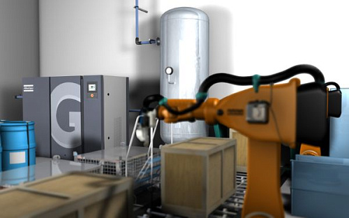 Atlas Copco компрессор GA5 10FF Atlas Copco компрессор GA5 10FF, винтовой, электрический, воздушный, маслозаполненный.