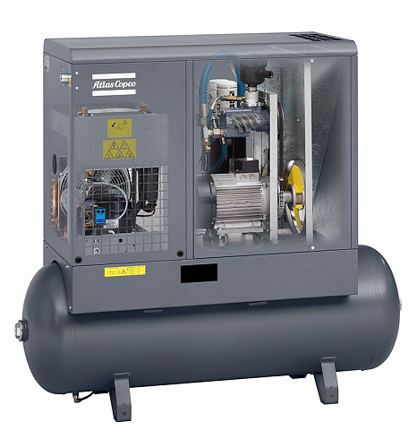 Atlas Copco GX5 10FF Винтовой, маслосмазываемый компрессор с воздушным охлаждением Atlas Copco GX5 10FF