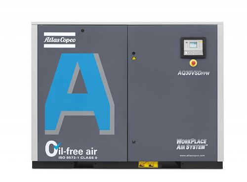 Atlas Copco компрессор AQ30 VSD 13 air-cooled Atlas Copco компрессор AQ30 VSD 13 air-cooled, безмасляный, электрический, воздушный
