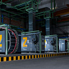 Турбокомпрессор Atlas Copco ZH 26000+ Безмасляный, трехступенчатый, воздушный, турбокомпрессор Atlas Copco ZH 26000+ с предустановленным коллектором охлаждающей воды, встроенным продувочным клапаном с глушителем.