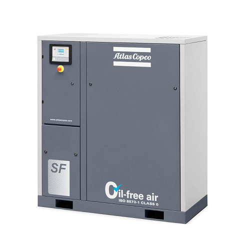 Atlas Copco компрессор SF22+ 10FF Multi Atlas Copco компрессор SF22+ 10FF Multi, спиральный, электрический, воздушный, безмасляный.