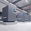 Воздуходувка Atlas Copco ZL 2 VSD 18 500. Безмасляная лопастная воздуходувка Atlas Copco ZL 2 VSD 18 500.