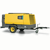 Компрессор Atlas Copco XAXS 277. Дизельный передвижной компрессор повышенной мощности на шасси Atlas Copco XAXS 277.