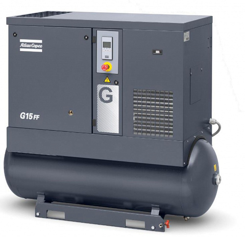 Компрессор Atlas Copco G15 10P Винтовой, воздушный, промышленный компрессор Atlas Copco G15 10P