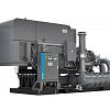 Турбокомпрессор Atlas Copco ZH2850 10.4. Безмасляный, трехступенчатый, воздушный, турбокомпрессор Atlas Copco ZH2850 10.4 с предустановленным коллектором охлаждающей воды, встроенным продувочным клапаном с глушителем.