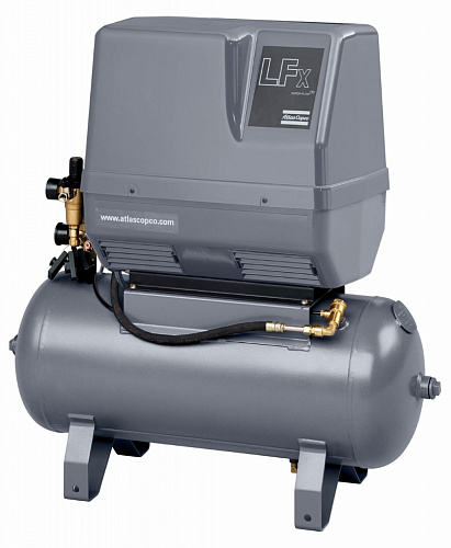 Поршневой компрессор Atlas Copco LFx 2 (3PH) Receiver Mounted 90 л. Поршневой, безмасляный компрессор Atlas Copco LFx 2 (3PH) Receiver Mounted 90 л.