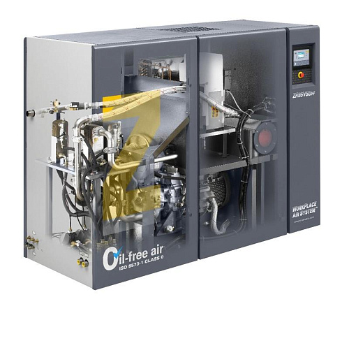 Atlas Copco ZR 55 - 8.6 VSD. Высокотехнологичный, безмасляный, воздушный промышленный компрессор Atlas Copco ZR 55 - 8.6 VSD.