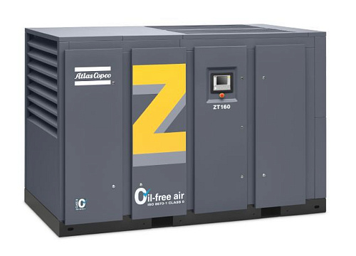 Atlas Copco ZT 160 - 8.6 FF (iMD) Компрессор Atlas Copco ZT 160 - 8.6 FF (iMD) с воздушным охлаждением.
