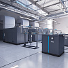 Турбокомпрессор Atlas Copco ZH630+ 8. Безмасляный, трехступенчатый, воздушный, турбокомпрессор Atlas Copco ZH630+ 8 с предустановленным коллектором охлаждающей воды, встроенным продувочным клапаном с глушителем.
