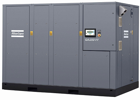 Atlas Copco компрессор GA 250 10FF Atlas Copco компрессор GA 250 10FF, винтовой, электрический, воздушный, маслозаполненный.