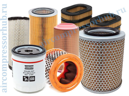 Фильтры Atlas Copco 2901990096 AIR FILTER KIT C142 GA90/110VS 2901990096