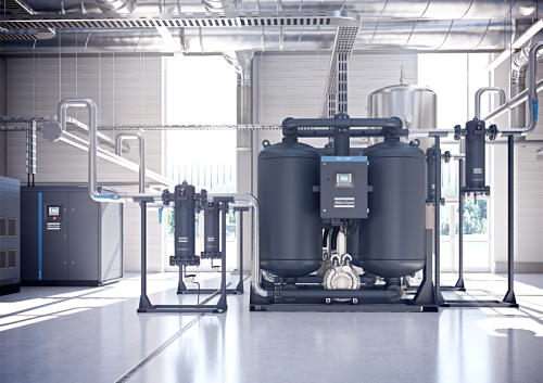 Atlas Copco ZR 160 - 7.5 FF. Высокотехнологичный, безмасляный, воздушный промышленный компрессор Atlas Copco ZR 160 - 7.5 FF со встроенным осушителем.