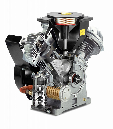 Atlas Copco LF FF 5-10CV Mounted Unsilenced (Без кожуха). Поршневой, безмасляный, компрессор Atlas Copco LF FF 5-10CV Mounted Unsilenced (Без кожуха).