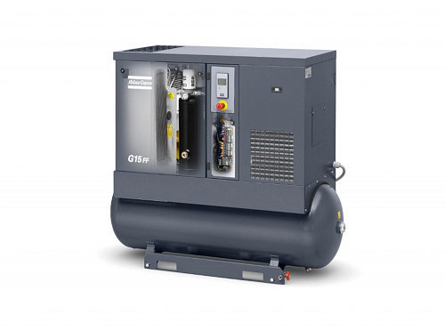 Компрессор Atlas Copco G15L 7,5FF CE Винтовой, воздушный, промышленный компрессор Atlas Copco G15L 7,5FF CE