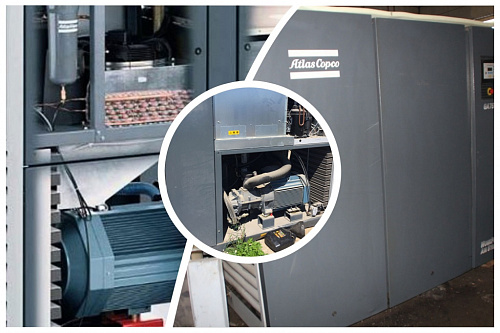 Atlas Copco компрессор GA75 7.5P Atlas Copco компрессор GA75 7.5P, винтовой, электрический, воздушный, маслозаполненный.
