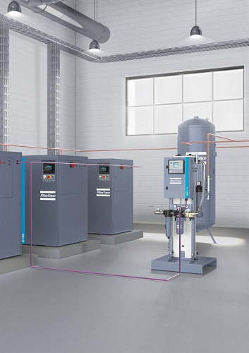 Atlas Copco BAP100 10. Очиститель воздуха для дыхания Atlas Copco BAP100 10.