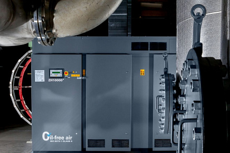 Безмасляный двухступенчатый турбокомпрессор Atlas Copco ZH 10000+ Безмасляный двухступенчатый турбокомпрессор Atlas Copco ZH 10000+