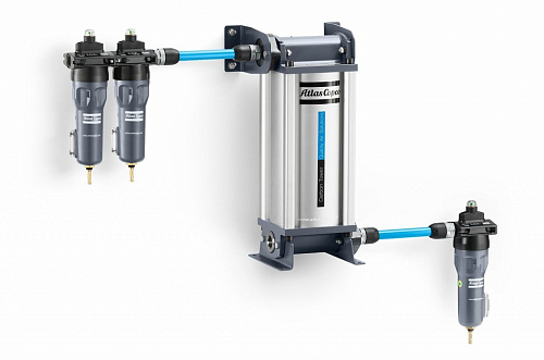 Atlas Copco QDh 15+. Магистральный фильтр Atlas Copco QDh 15+ для удаления паров масла из сжатого воздуха, содержит активированный уголь.